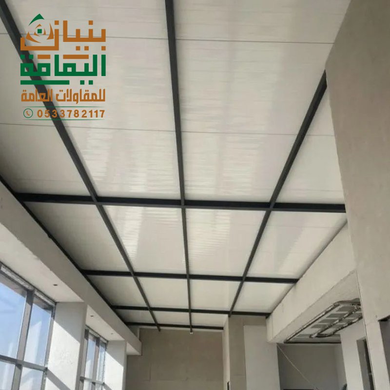 سقف ساندوتش بنل يعزل حرارة الشمس ويخفض استهلاك التكييف