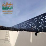 سواتر حديد قص ليزر عصرية لواجهات الفلل بالرياض